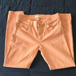 LOFT Pink Skinny Jeans Modern Fit